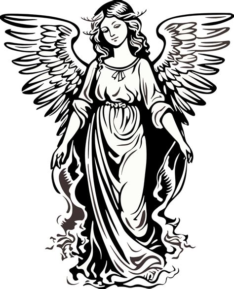 angel clipart black and white|angel black and white silhouette.